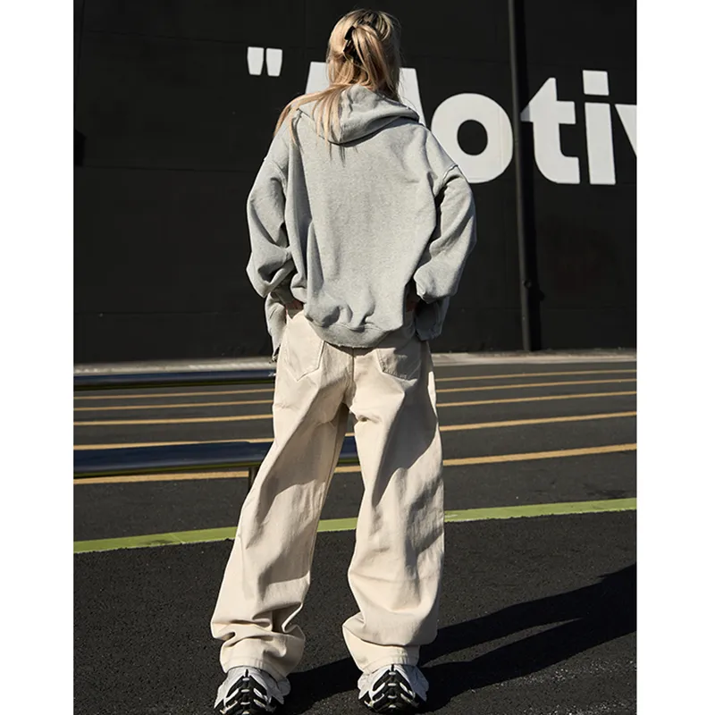 FORGIVENESS Jeans Unisex Apricot-2
