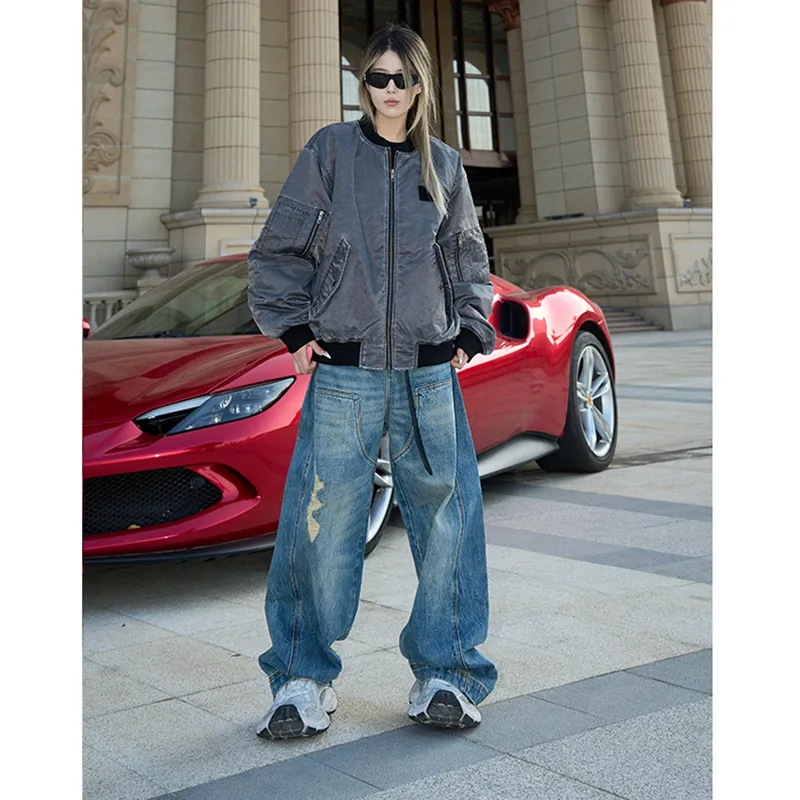 FORGIVENESS Jackets Coats Unisex Gray-2