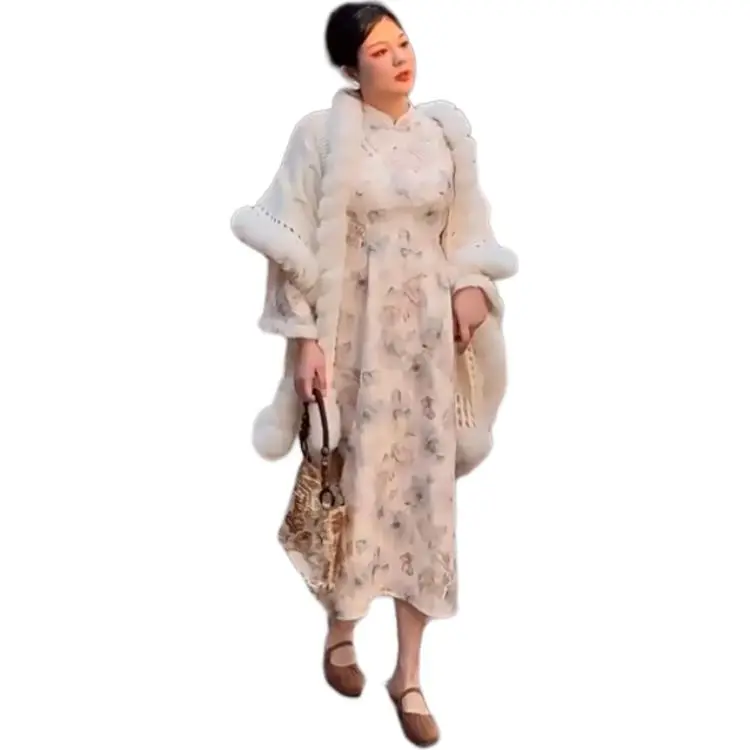 DATOUXIAYUBUCHOU Cheongsam Women's-2