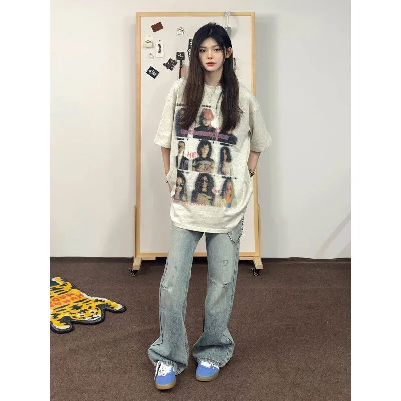 DARK HORSE T Shirts Unisex Heather Gray-4