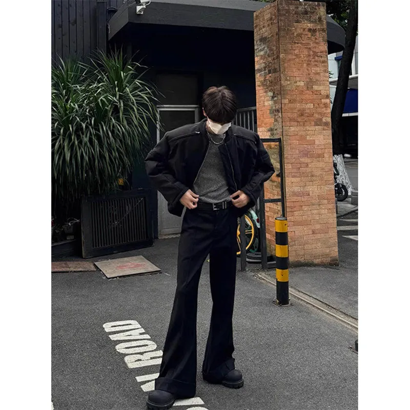 DARK HORSE Casual Pants Unisex Black-4