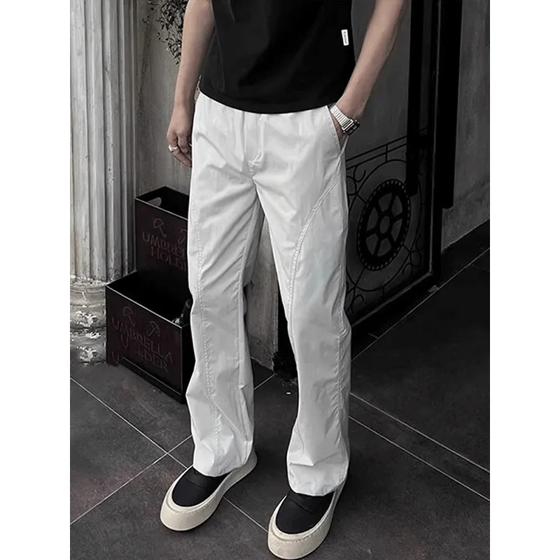 DARK HORSE Casual Pants Unisex Ecru-4