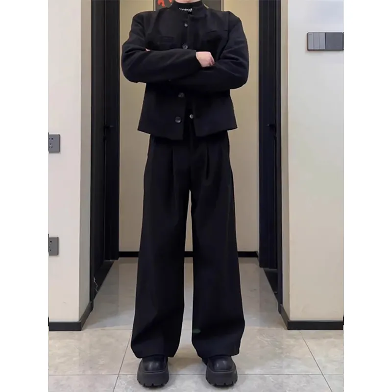 DARK HORSE Casual Pants Unisex Ink Black-3