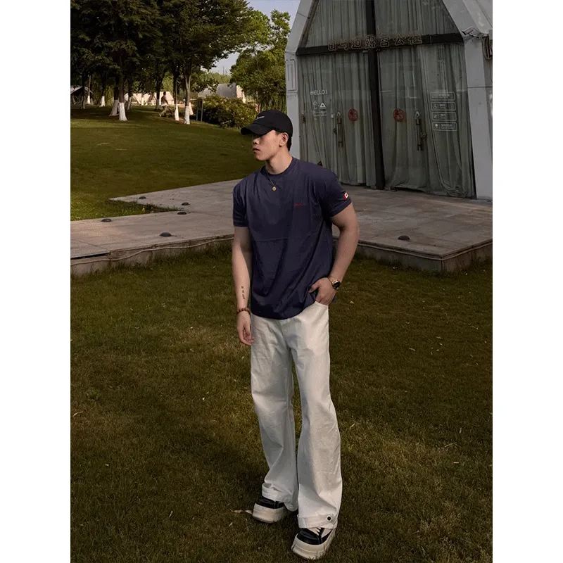 DARK HORSE Jeans Unisex White-4