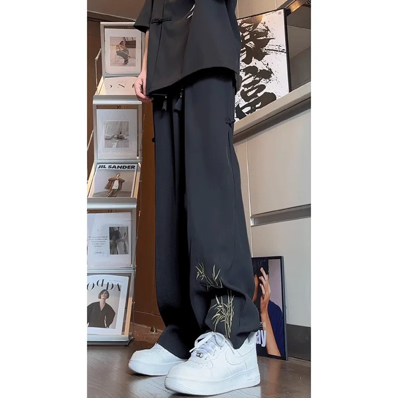 DARK HORSE Casual Pants Unisex Ink Black-2