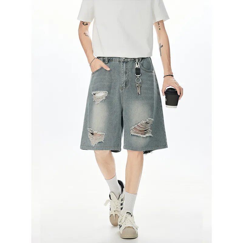 DARK HORSE Denim Shorts Unisex-5