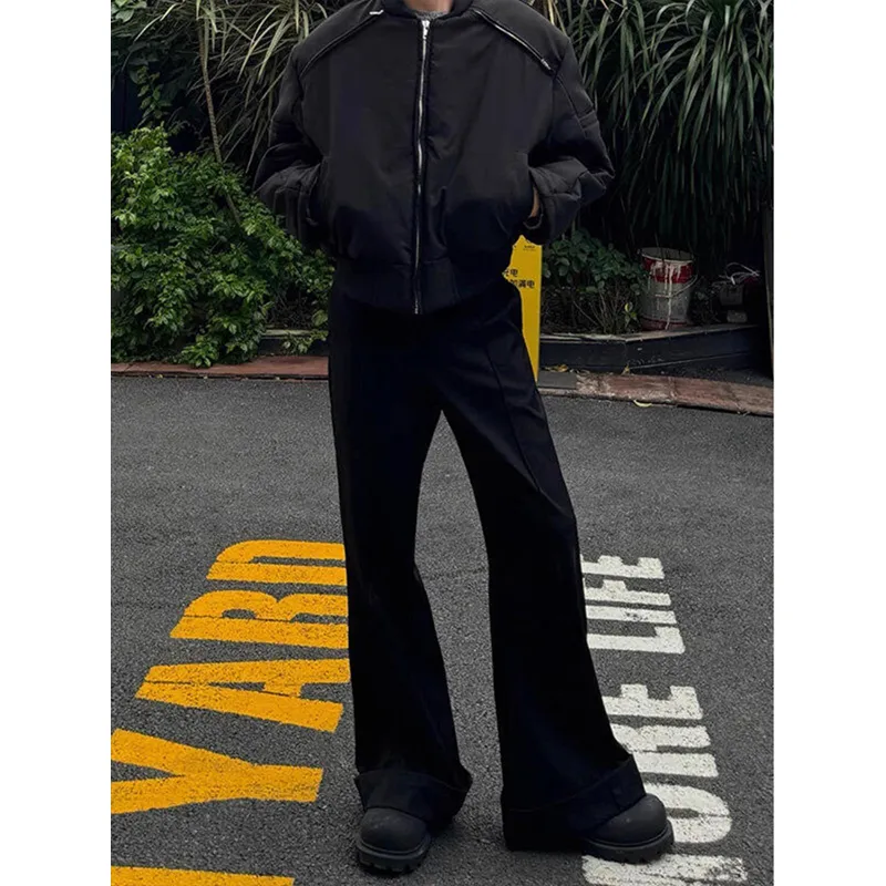 DARK HORSE Casual Pants Unisex Black-2