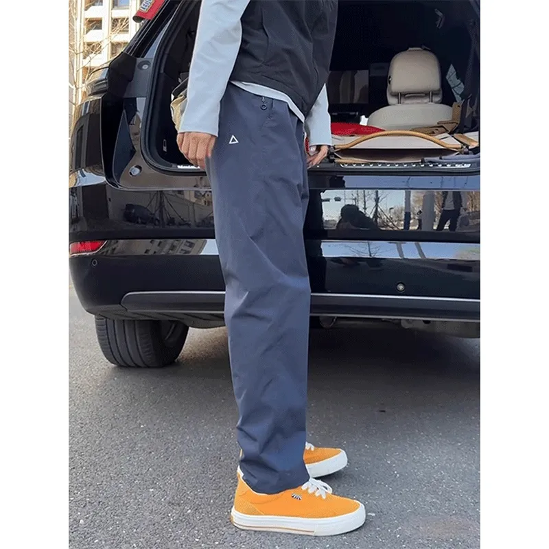 DARK HORSE Casual Pants Unisex Navy Blue-5
