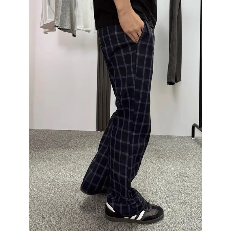 DARK HORSE Casual Pants Unisex Dark Black Blue-4