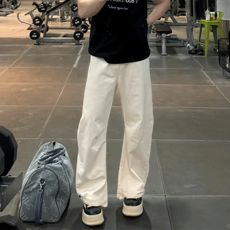 DARK HORSE Jeans Unisex White-4