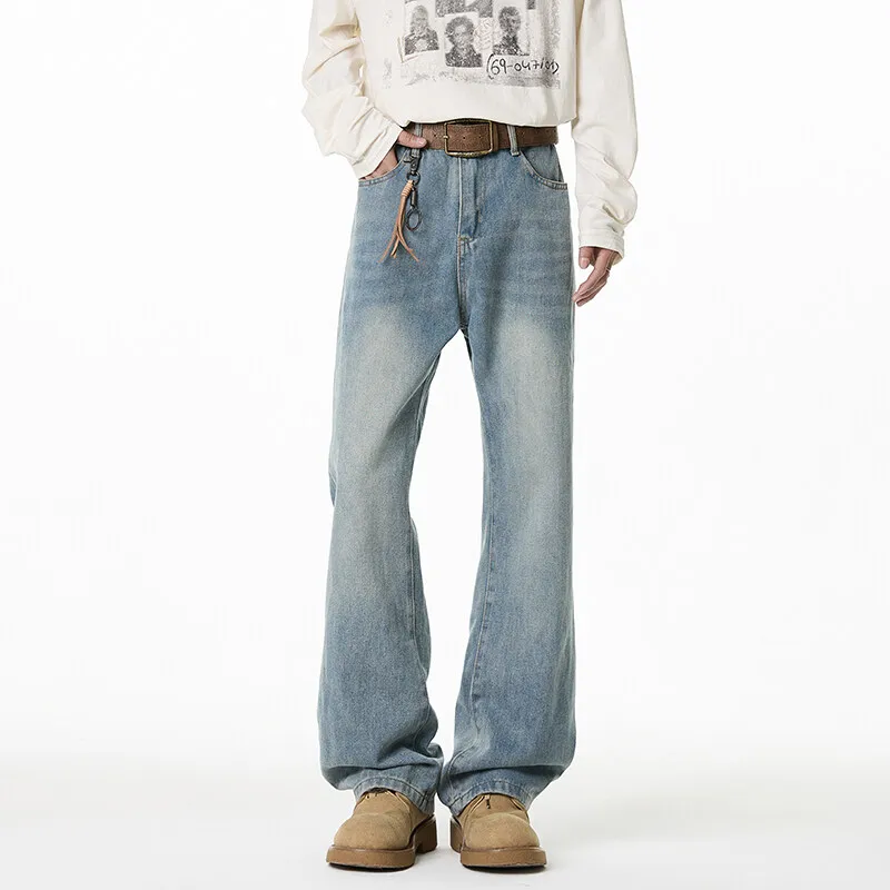 DARK HORSE Jeans Unisex Light Blue-2