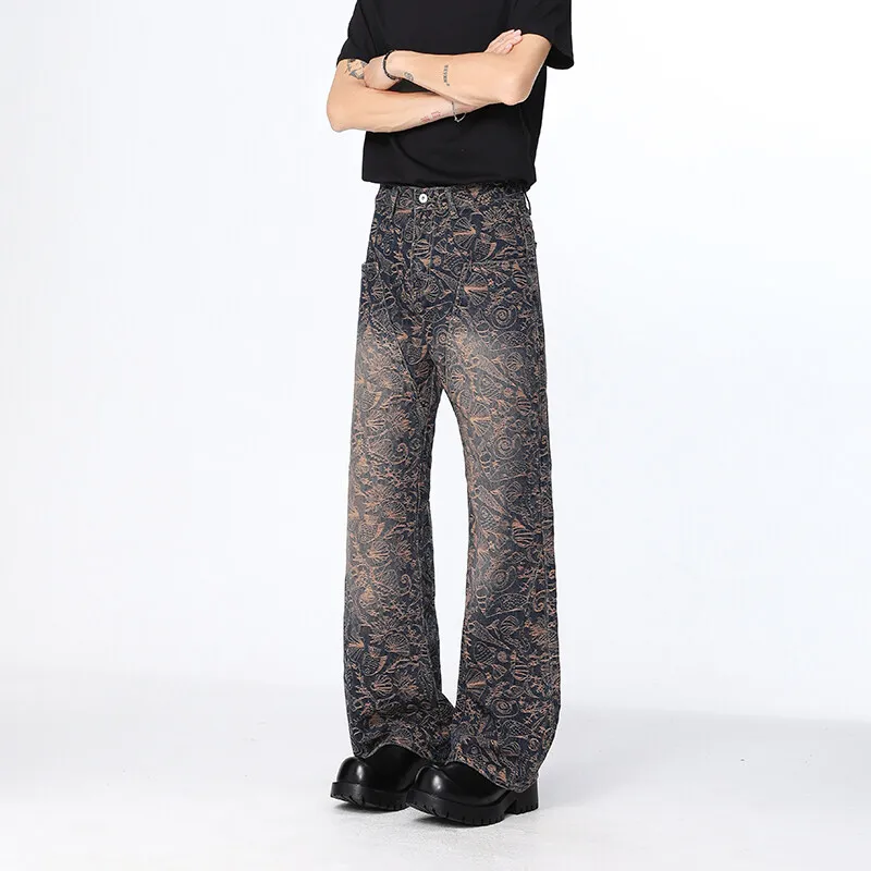 DARK HORSE Jeans Unisex Washed Blue-3