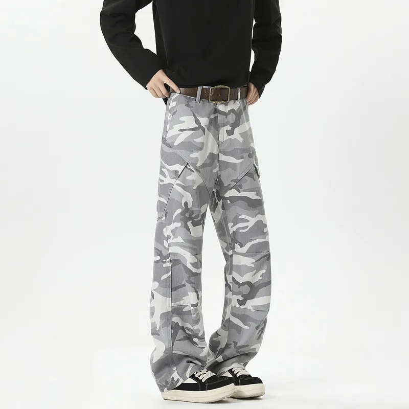 HOKLV Casual Pants Unisex-10