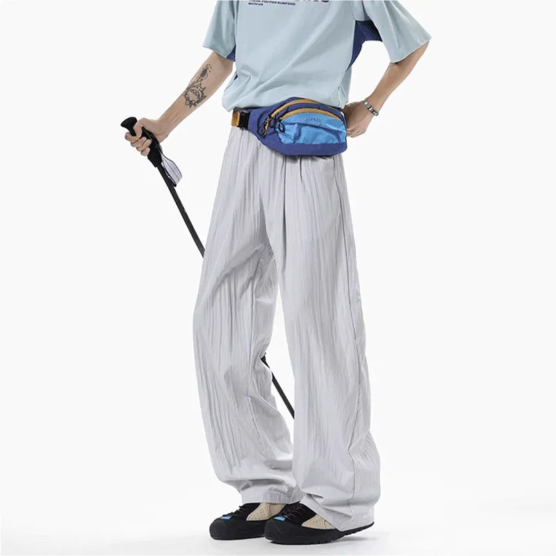 DARK HORSE Casual Pants Unisex Concrete Gray-4