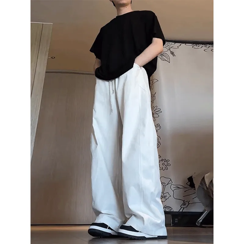 DARK HORSE Casual Pants Unisex Ecru-4