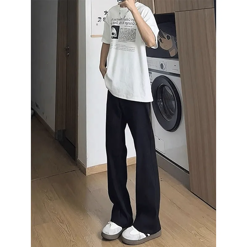 DARK HORSE Casual Pants Unisex Ink Black-5