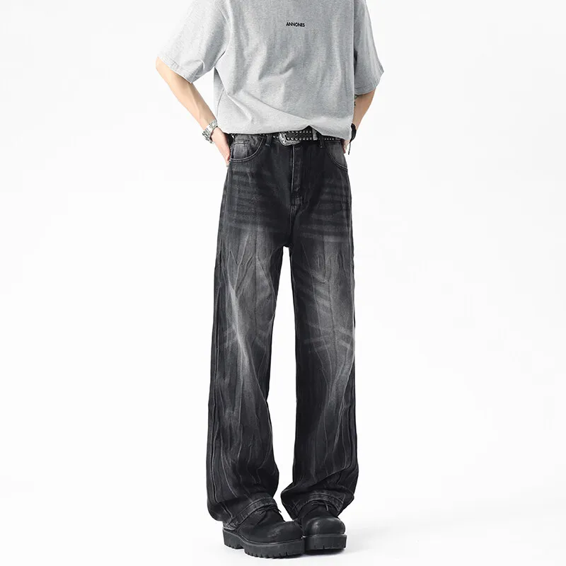 DARK HORSE Jeans Unisex Black Lightning-2