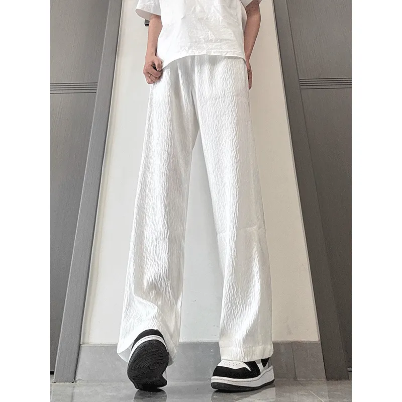DARK HORSE Casual Pants Unisex White-4