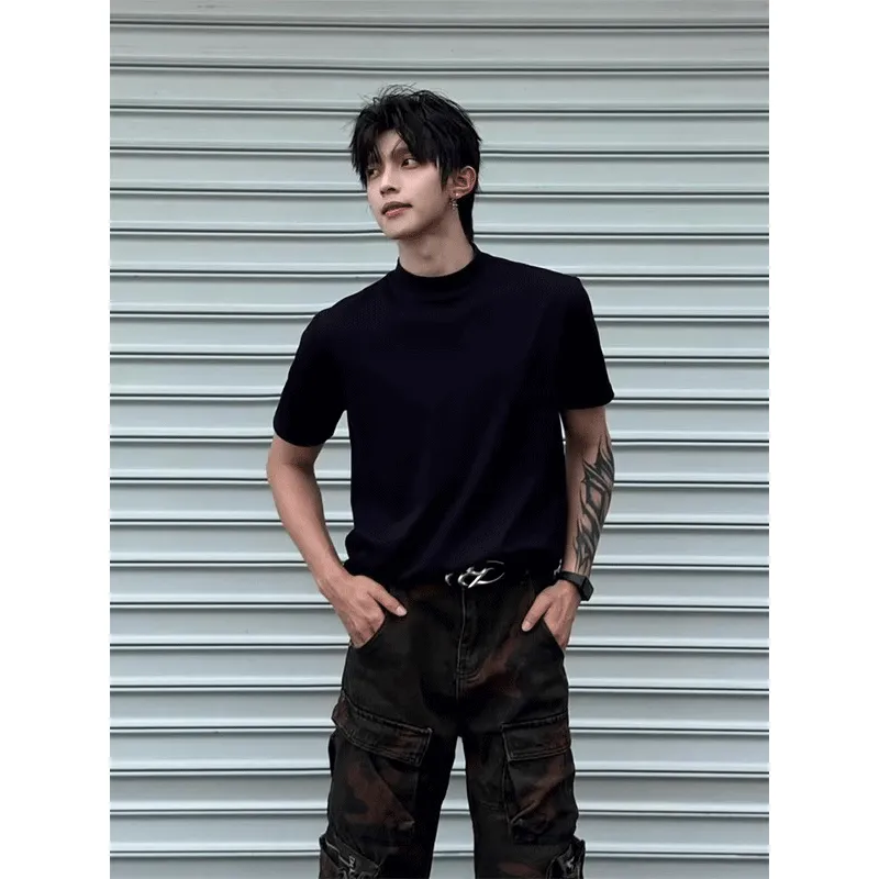 DARK HORSE T Shirts Unisex Ink Black-3
