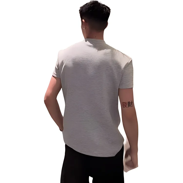 DARK HORSE T Shirts Unisex Light Gray-1