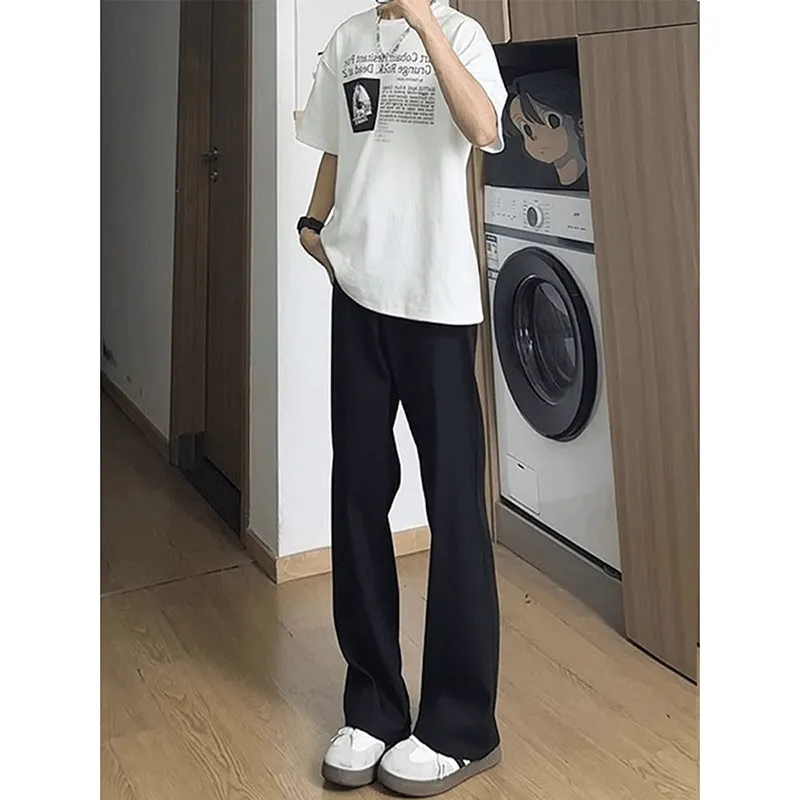 DARK HORSE Casual Pants Unisex Ink Black-3