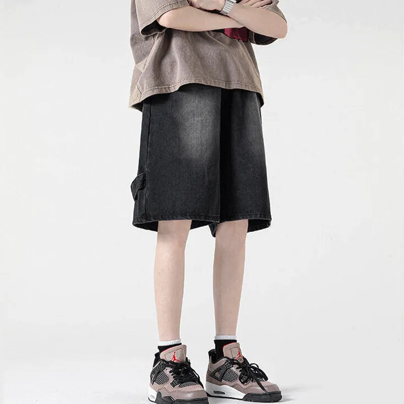 DARK HORSE Denim Shorts Unisex-9