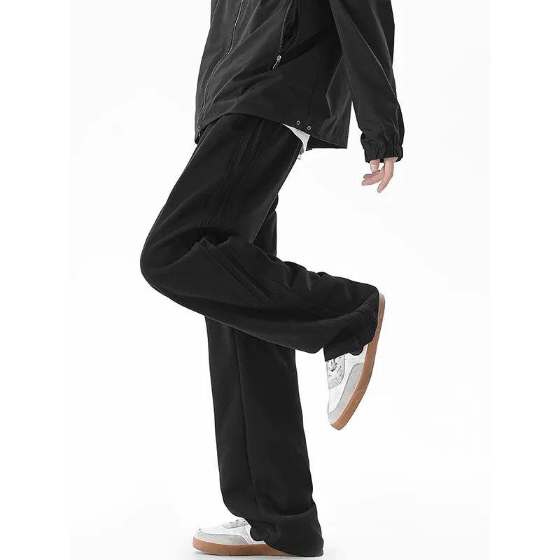 DARK HORSE Casual Pants Unisex Ink Black-3