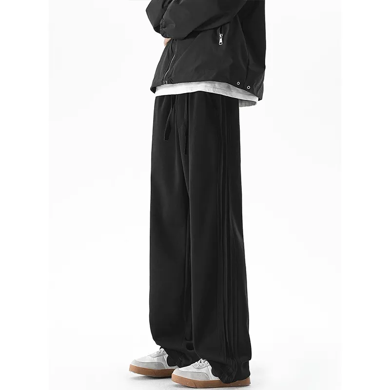 DARK HORSE Casual Pants Unisex Ink Black-4