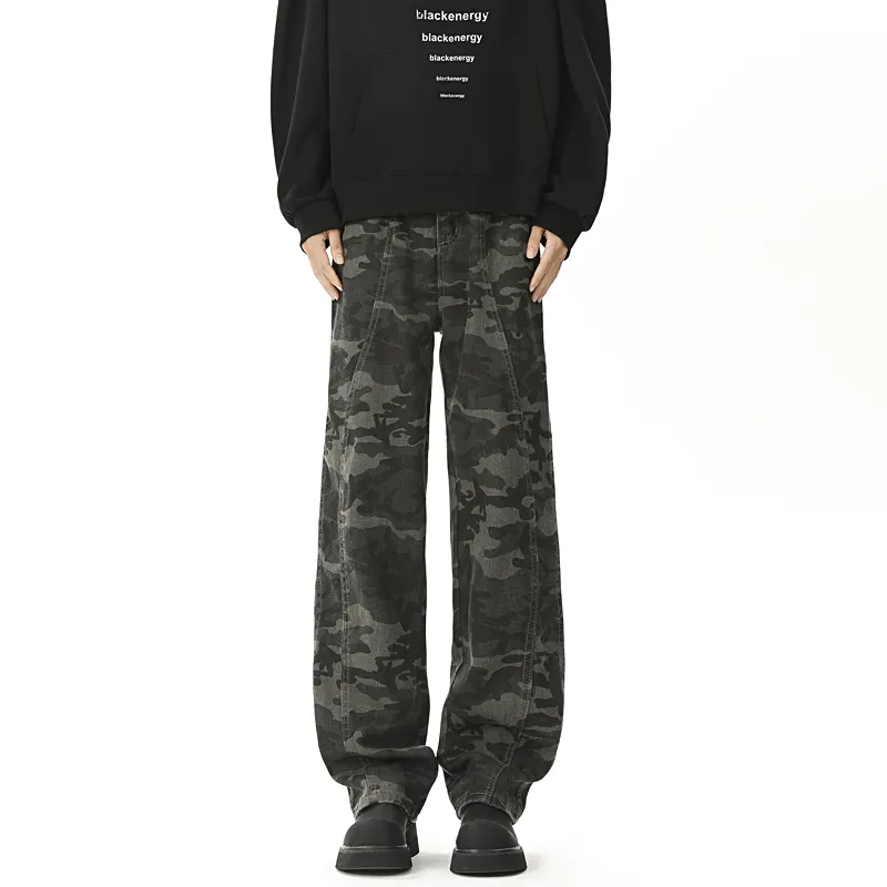 DARK HORSE Casual Pants Unisex Army Green-2