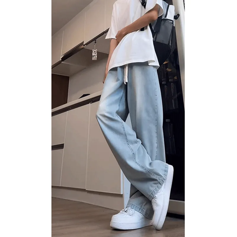 DARK HORSE Jeans Unisex Light Blue-2