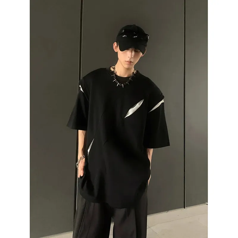 PAINT STAIN Classic Minimalist Style T Shirt Unisex-7