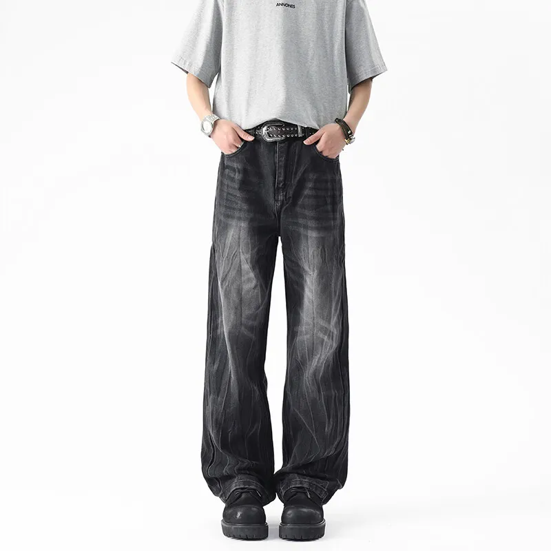DARK HORSE Jeans Unisex Black Lightning-1