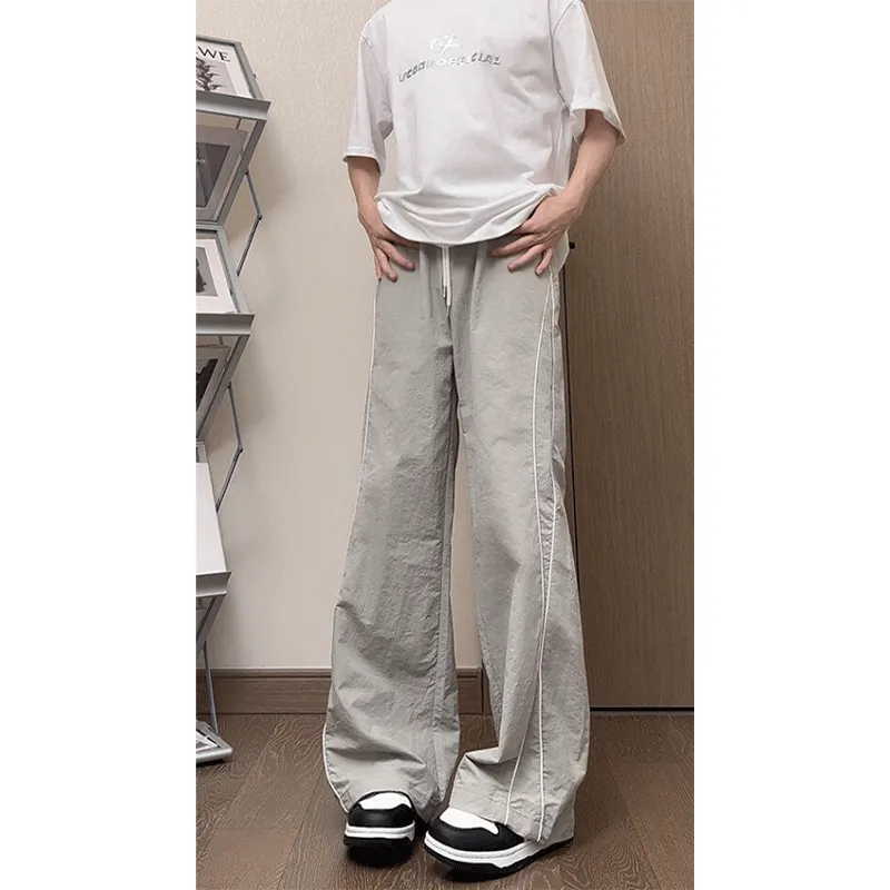 DARK HORSE Casual Pants Unisex Concrete Gray-3