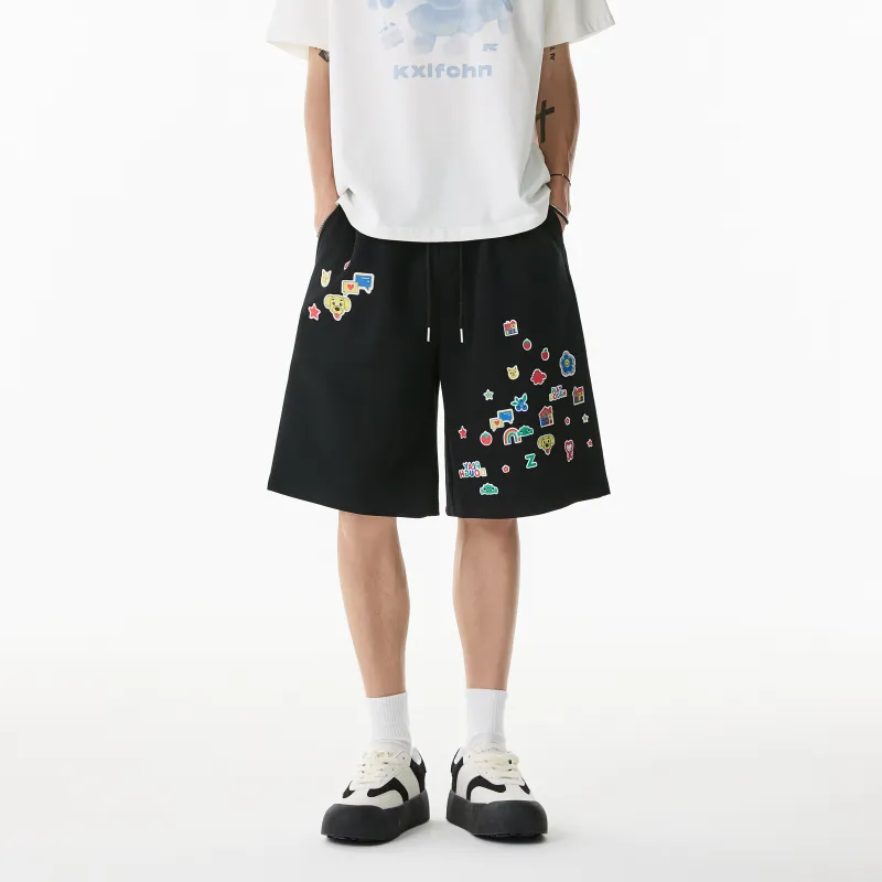 DARK HORSE Casual Shorts Unisex-7