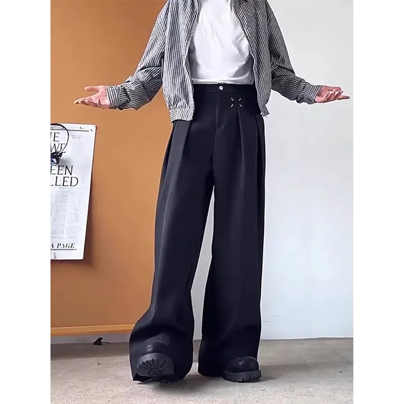DARK HORSE Casual Pants Unisex Ink Black-4