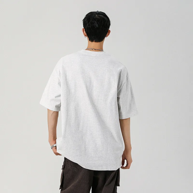 DARK HORSE Campus Style Korean Trendy Brand Print Short Sleeved T Shirts Unisex-1