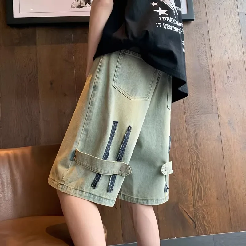 DARK HORSE Denim Shorts Unisex-5