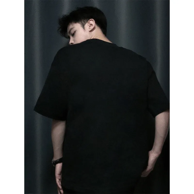 DARK HORSE Slimming Versatile T Shirt With Regular Shoulder And Short Sleeves Unisex-9