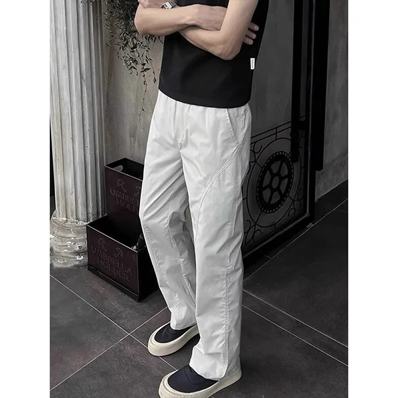 DARK HORSE Casual Pants Unisex Ecru-2