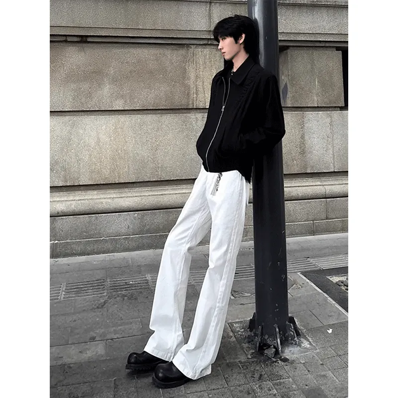 DARK HORSE Jeans Unisex White-2