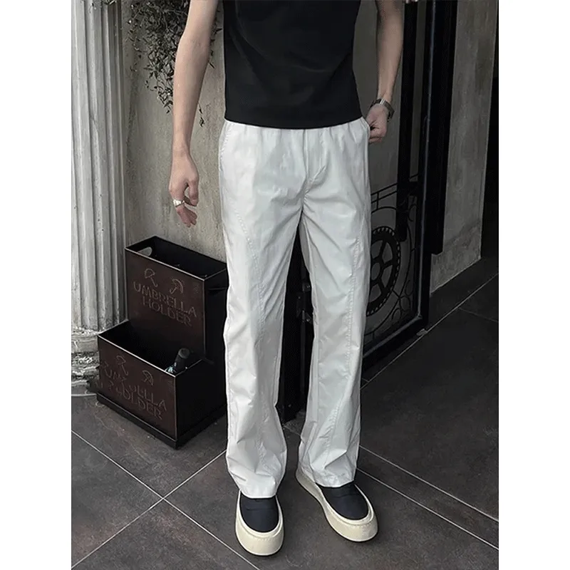 DARK HORSE Casual Pants Unisex Ecru-3
