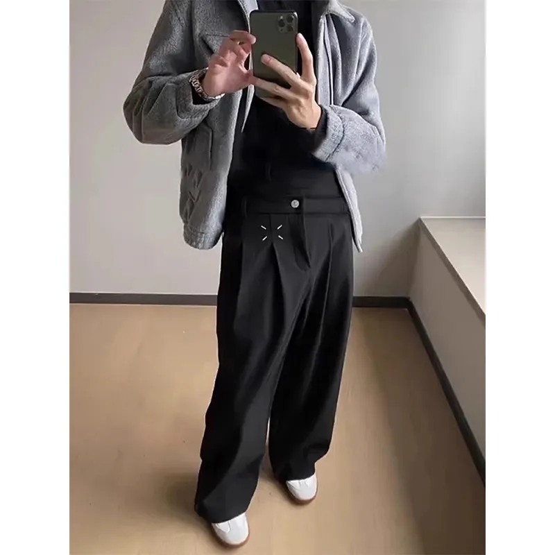 DARK HORSE Casual Pants Unisex Ink Black-2