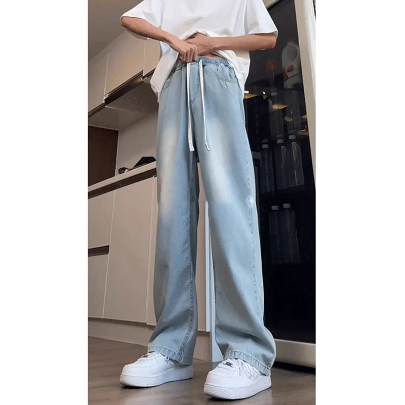 DARK HORSE Jeans Unisex Light Blue-3