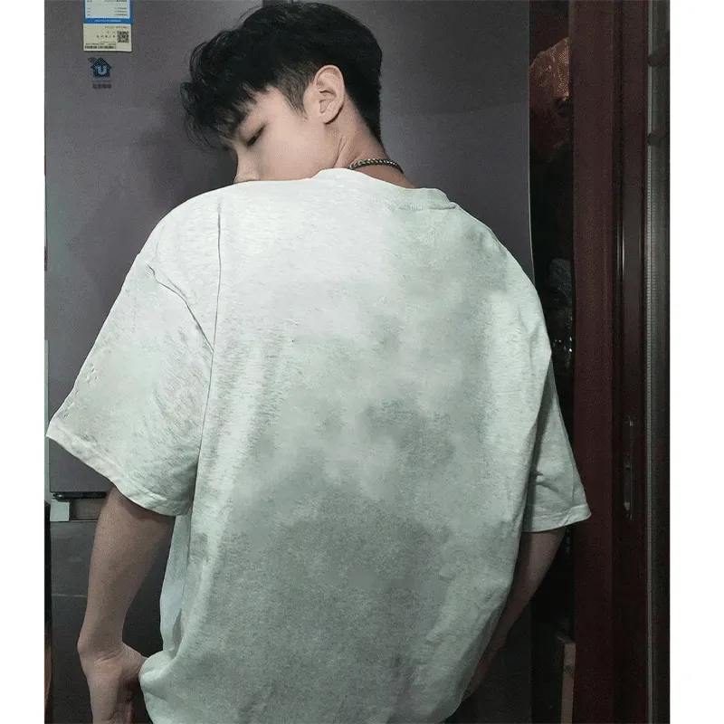DARK HORSE Slimming Versatile T Shirt With Regular Shoulder And Short Sleeves Unisex-4