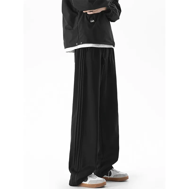 DARK HORSE Casual Pants Unisex Ink Black-5