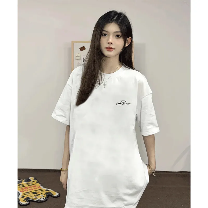 DARK HORSE 100% Cotton Small Neckline T Shirt In CleanFit Half Sleeve Style Unisex-4