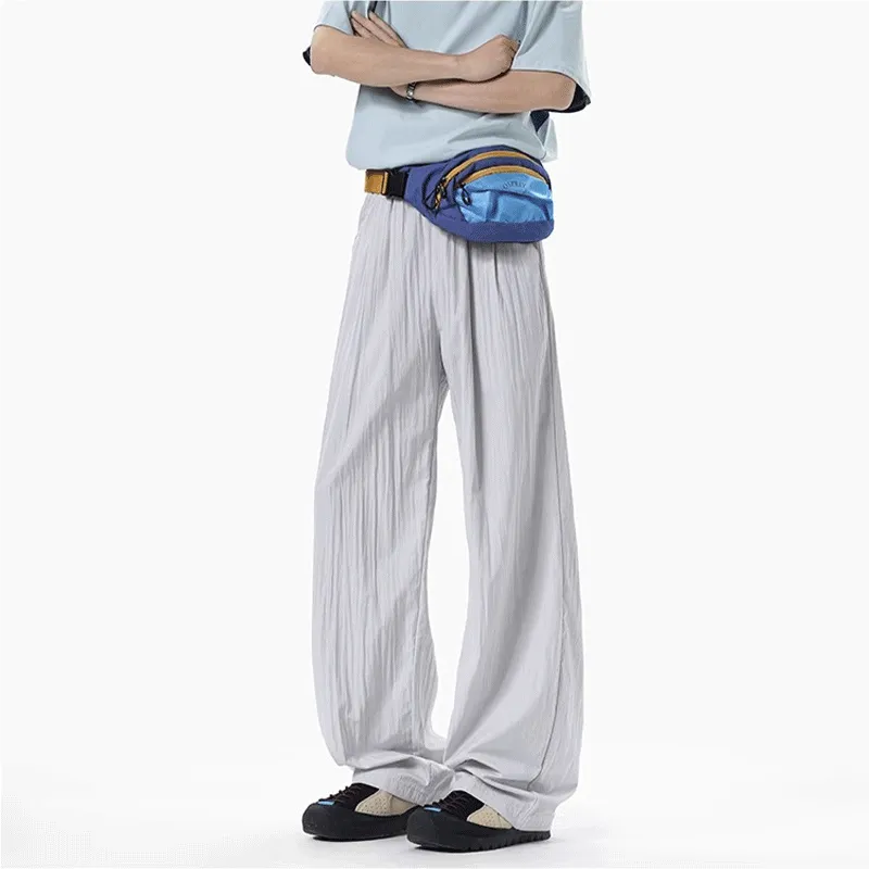 DARK HORSE Casual Pants Unisex Concrete Gray-3