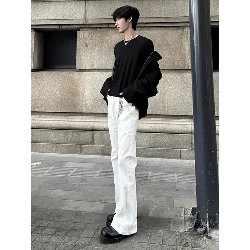 DARK HORSE Jeans Unisex White-3