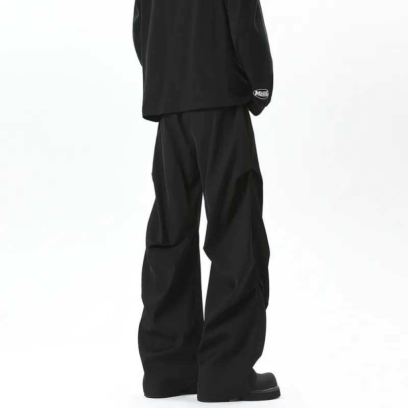DARK HORSE Casual Pants Unisex Black-4