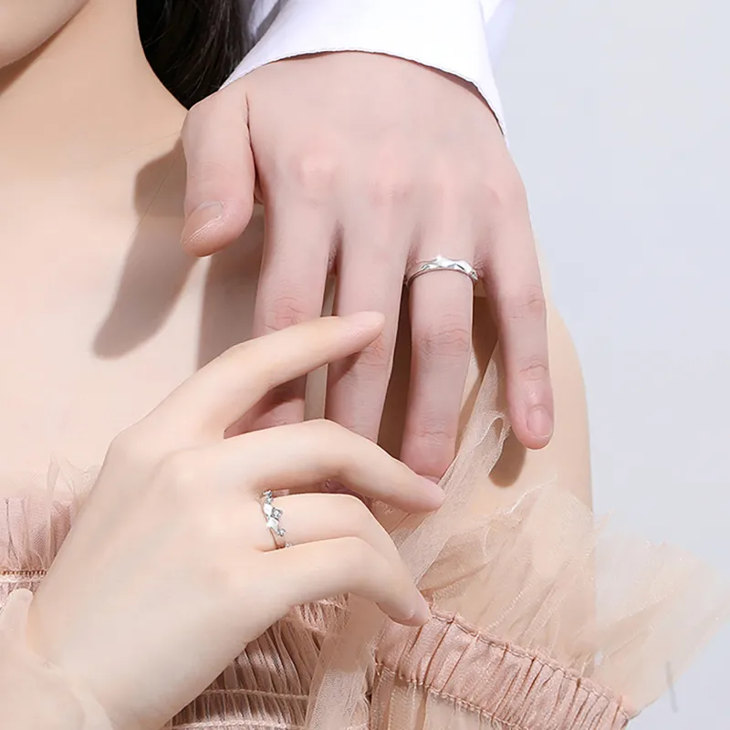 Zocai Natural Topaz Rings Unisex-4
